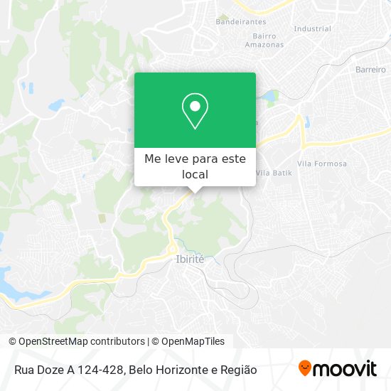 Rua Doze A 124-428 mapa