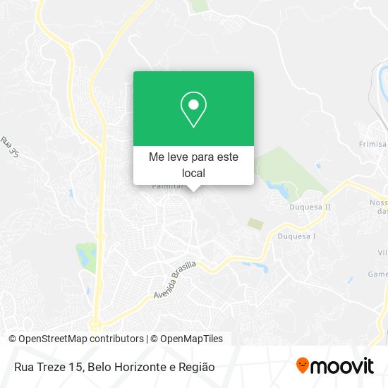 Rua Treze 15 mapa