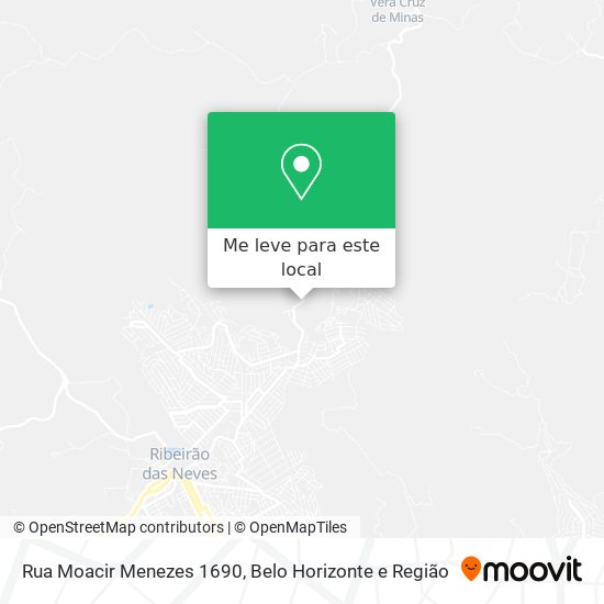 Rua Moacir Menezes 1690 mapa