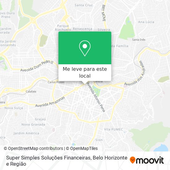 Super Simples Soluções Financeiras mapa