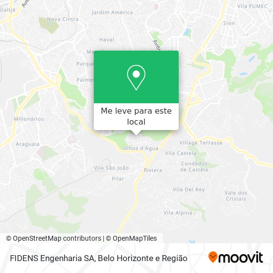 FIDENS Engenharia SA mapa