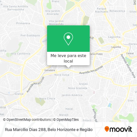 Rua Marcílio Dias 288 mapa