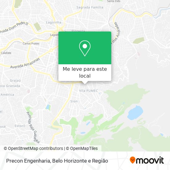 Precon Engenharia mapa