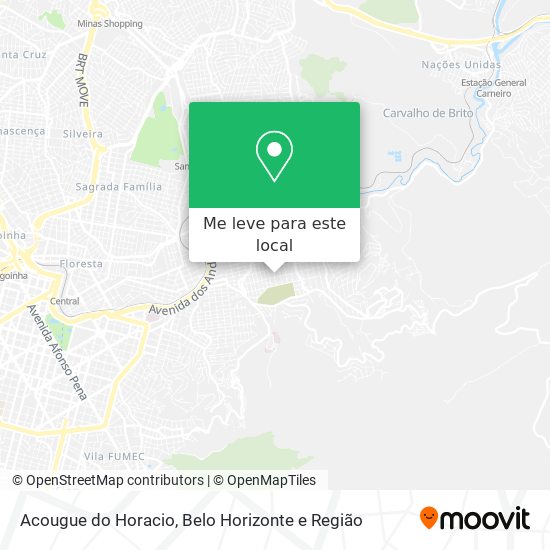 Acougue do Horacio mapa
