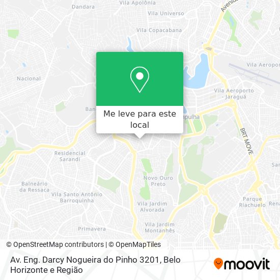 Av. Eng. Darcy Nogueira do Pinho 3201 mapa