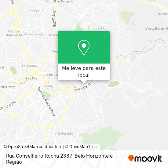 Rua Conselheiro Rocha 2387 mapa