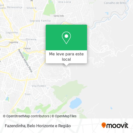 Fazendinha mapa