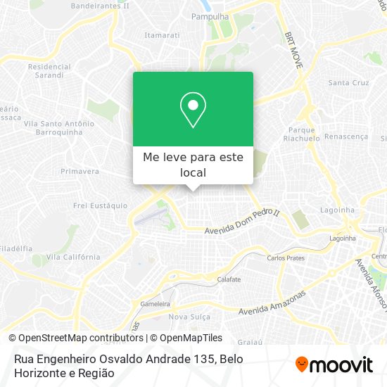 Rua Engenheiro Osvaldo Andrade 135 mapa