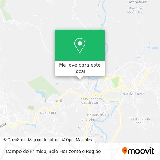 Campo do Frimisa mapa