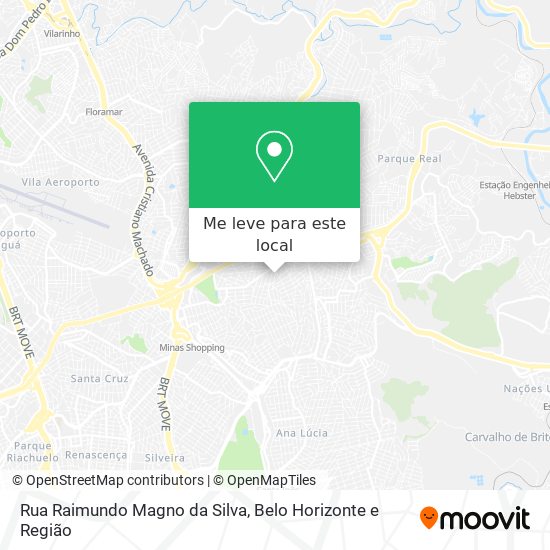 Rua Raimundo Magno da Silva mapa