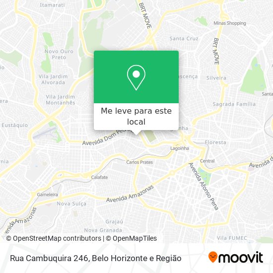 Rua Cambuquira 246 mapa