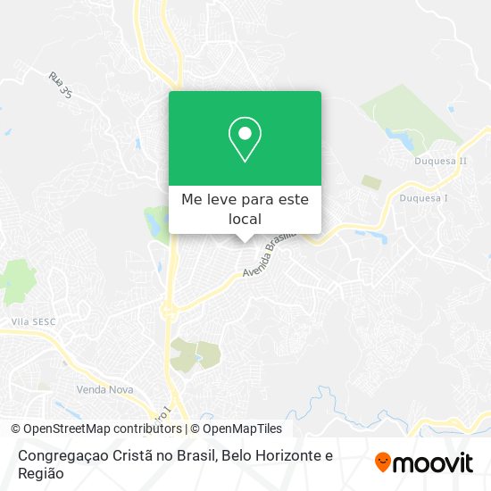 Congregaçao Cristã no Brasil mapa