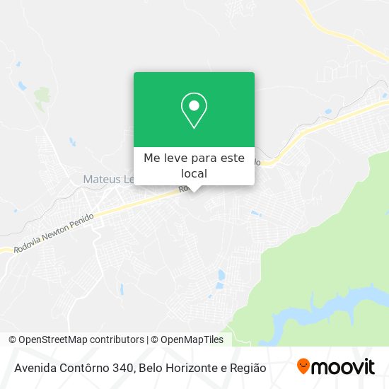 Avenida Contôrno 340 mapa