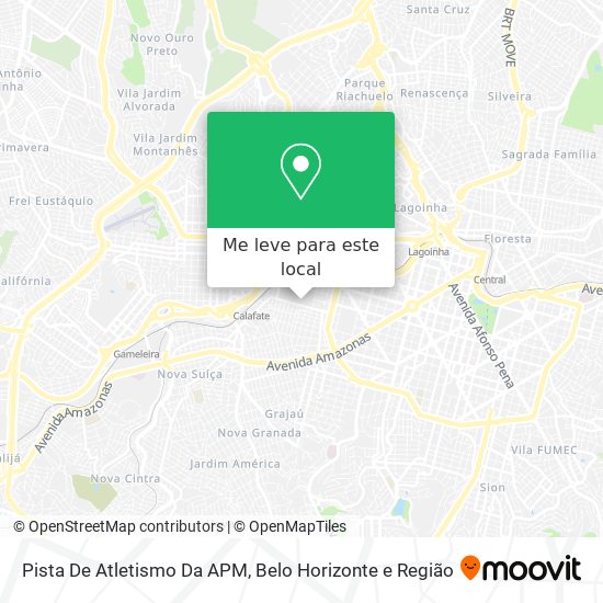 Pista De Atletismo Da APM mapa