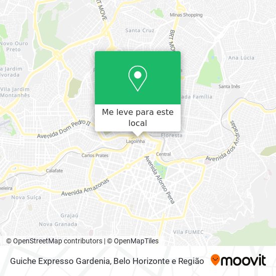 Guiche Expresso Gardenia mapa