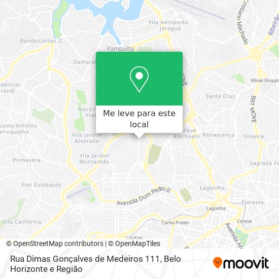 Rua Dimas Gonçalves de Medeiros 111 mapa