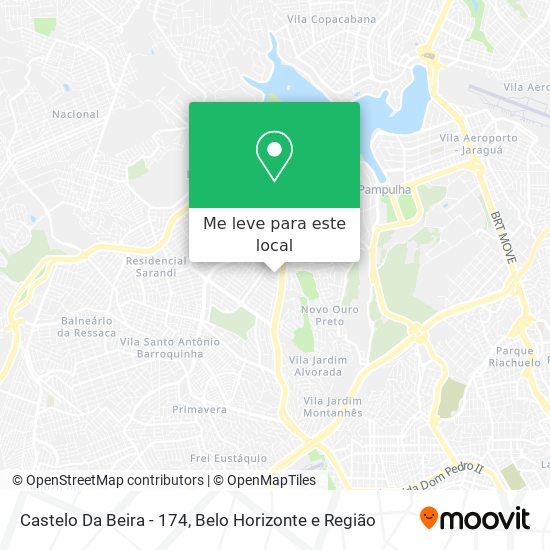Castelo Da Beira - 174 mapa