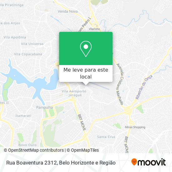 Rua Boaventura 2312 mapa