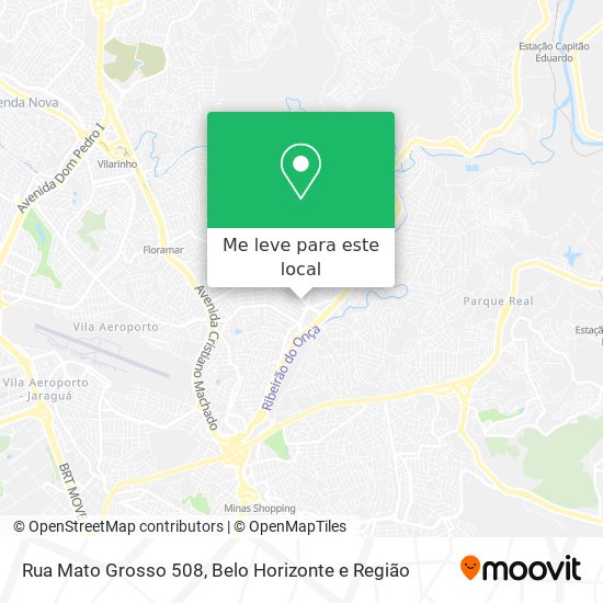 Rua Mato Grosso 508 mapa