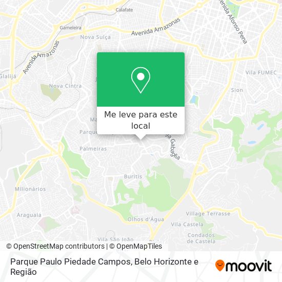 Parque Paulo Piedade Campos mapa