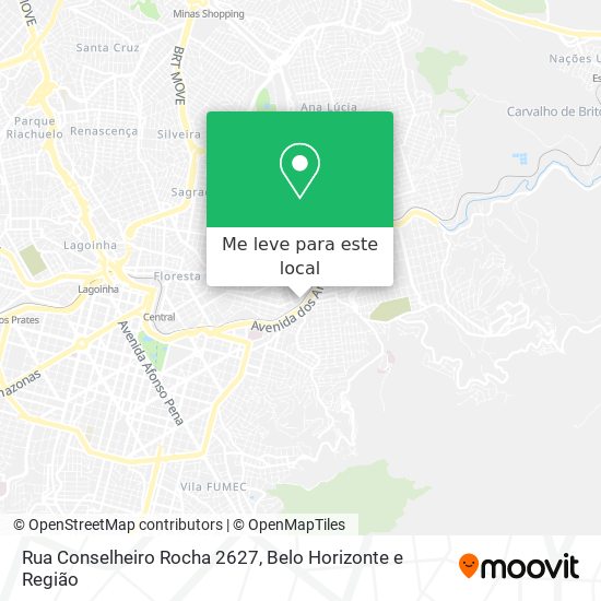 Rua Conselheiro Rocha 2627 mapa