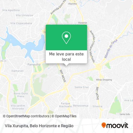 Vila Xurupita mapa