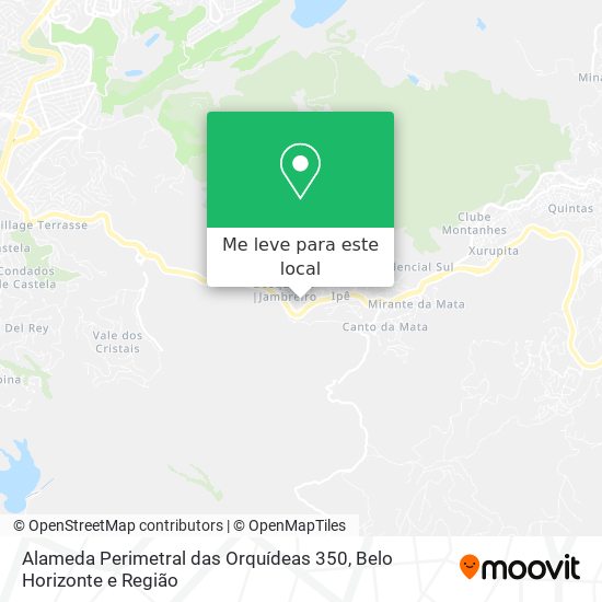 Alameda Perimetral das Orquídeas 350 mapa