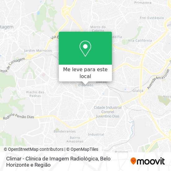 Climar - Clínica de Imagem Radiológica mapa