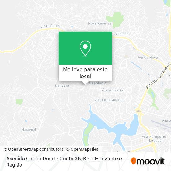 Avenida Carlos Duarte Costa 35 mapa
