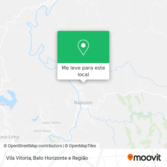 Vila Vitoria mapa