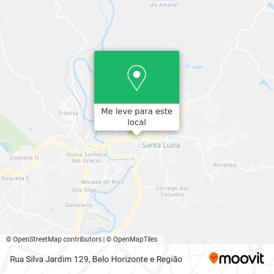 Rua Silva Jardim 129 mapa