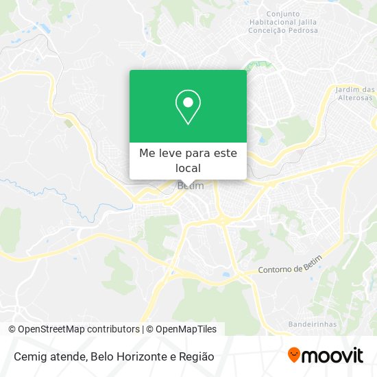Cemig atende mapa
