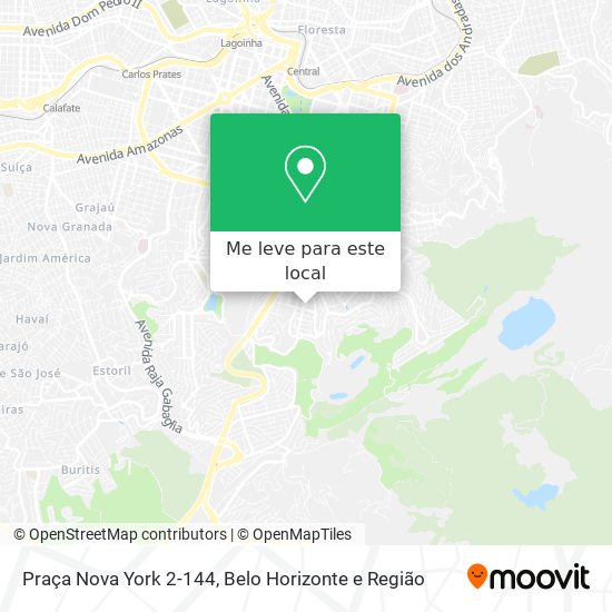 Praça Nova York 2-144 mapa