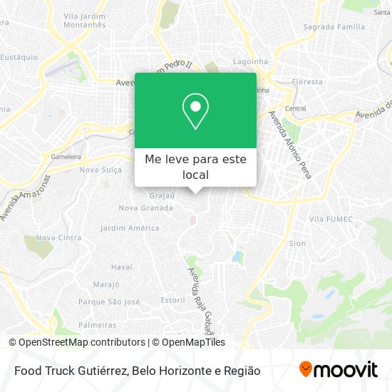 Food Truck Gutiérrez mapa