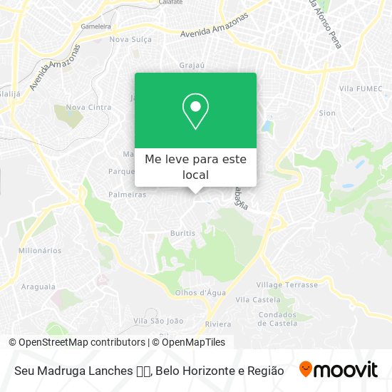 Seu Madruga Lanches 🍔🍝 mapa