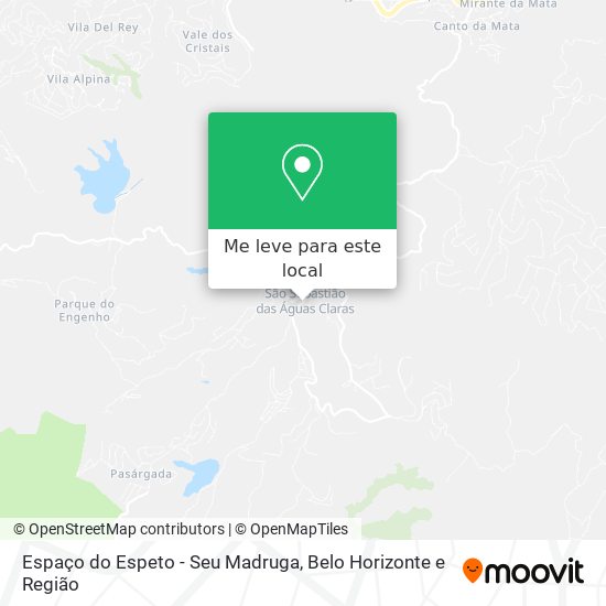 Espaço do Espeto - Seu Madruga mapa
