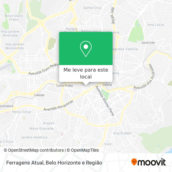 Ferragens Atual mapa