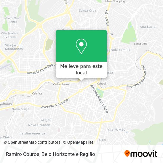Ramiro Couros mapa