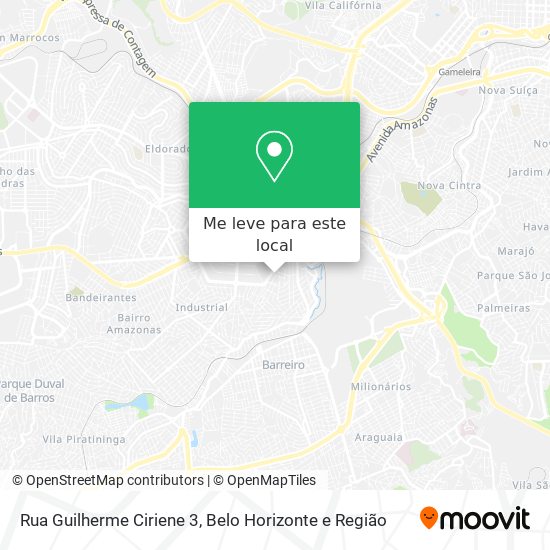 Rua Guilherme Ciriene 3 mapa