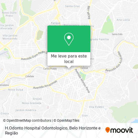 H.Odonto Hospital Odontologico mapa