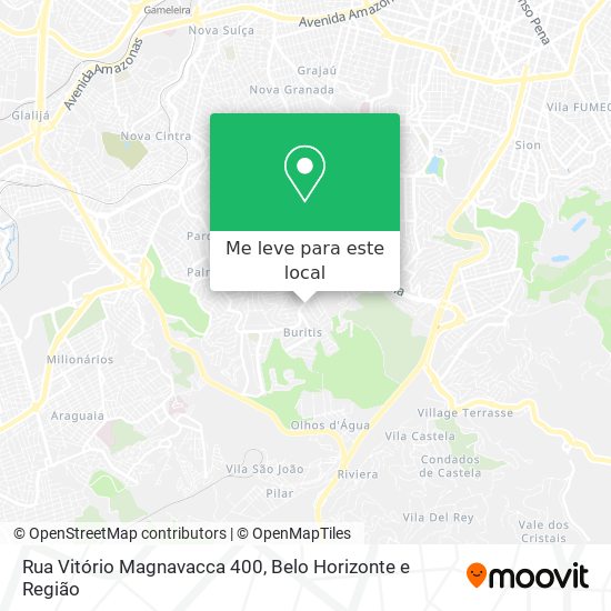 Rua Vitório Magnavacca 400 mapa