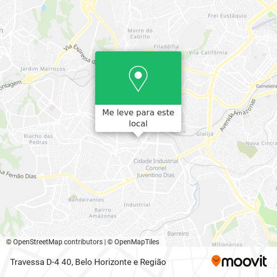 Travessa D-4 40 mapa