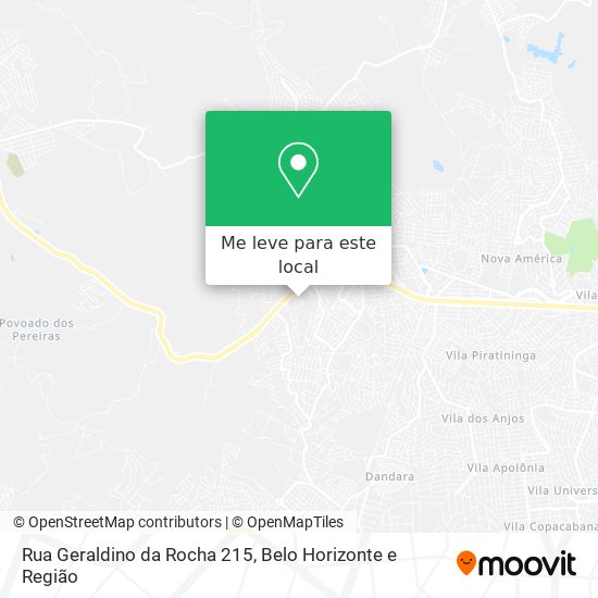 Rua Geraldino da Rocha 215 mapa