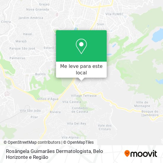 Rosângela Guimarães Dermatologista mapa