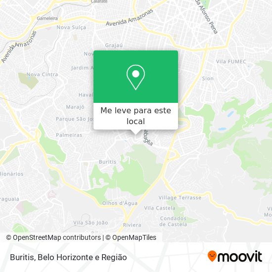 Buritis mapa