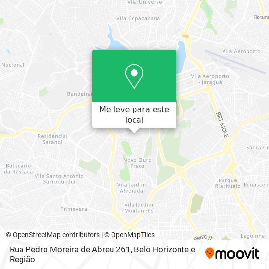 Rua Pedro Moreira de Abreu 261 mapa