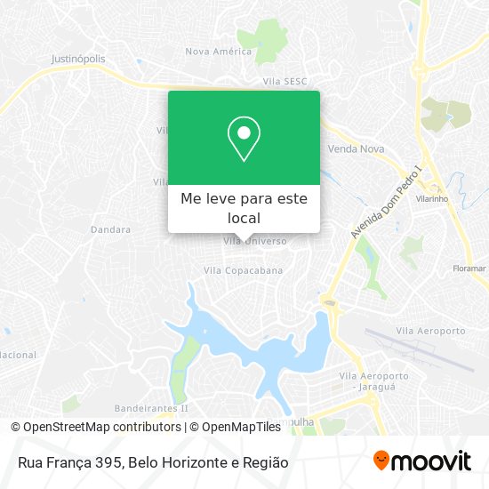 Rua França 395 mapa