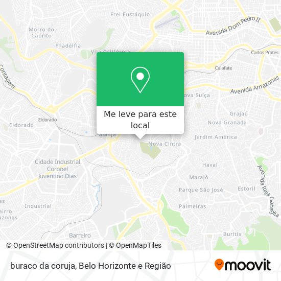 buraco da coruja mapa