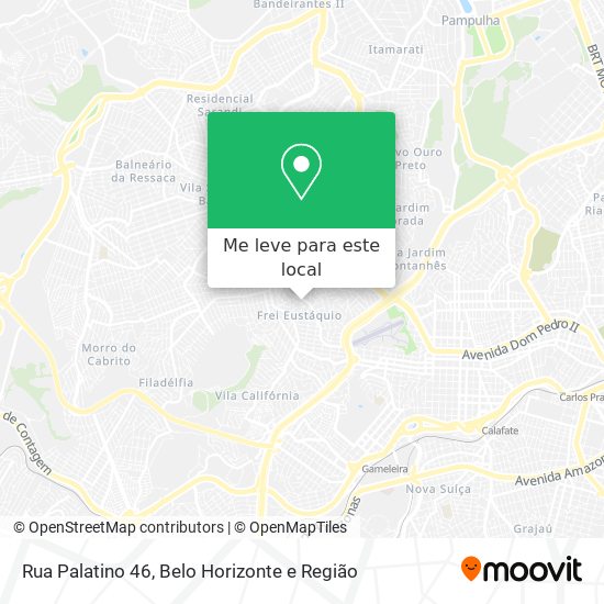 Rua Palatino 46 mapa