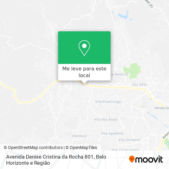 Avenida Denise Cristina da Rocha 801 mapa